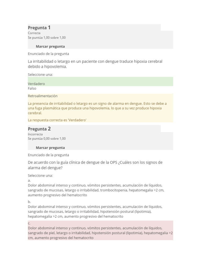 Irritabilidad en dengue: hipoxia cerebral | PDF | Medicina | Causas de ...
