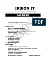 SAP-BASIS HANA CONTENT