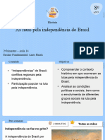 As Lutas Pela Independência Do Brasil: História