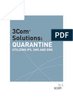 3com Solutions:: Quarantine