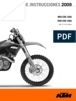 Manual KTM450 2009