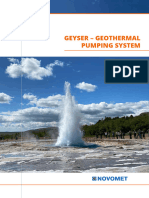 Geyser - Geothermal Pumping System Catalog