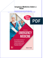 Pretest Emergency Medicine Adam J Rosh Online Ebook Texxtbook Full Chapter PDF