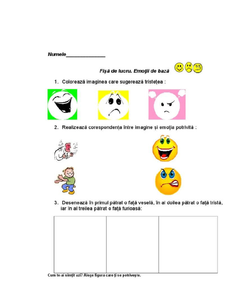 Emotii de Baza | PDF