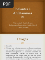 INALANTES E ANFETAMINAS apresentação