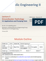 Lecture 3-2 - Groundwater Hydrology - Applications and Pumping Tests