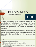 Erro Padrão 01 - 04 e 02 - 04