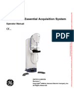 GE Essential Acquisition System Operator Manual