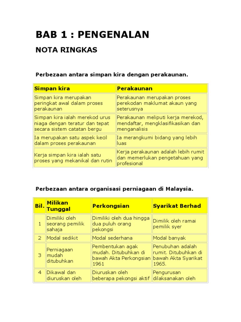 Nota Akaun Pdf