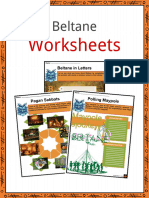 Sample Beltane Worksheets 1
