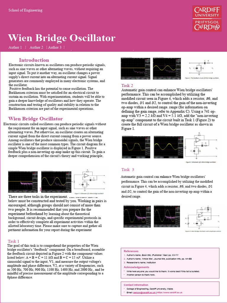Assignment Oscillator Pdf Electronic Oscillator Operational Amplifier