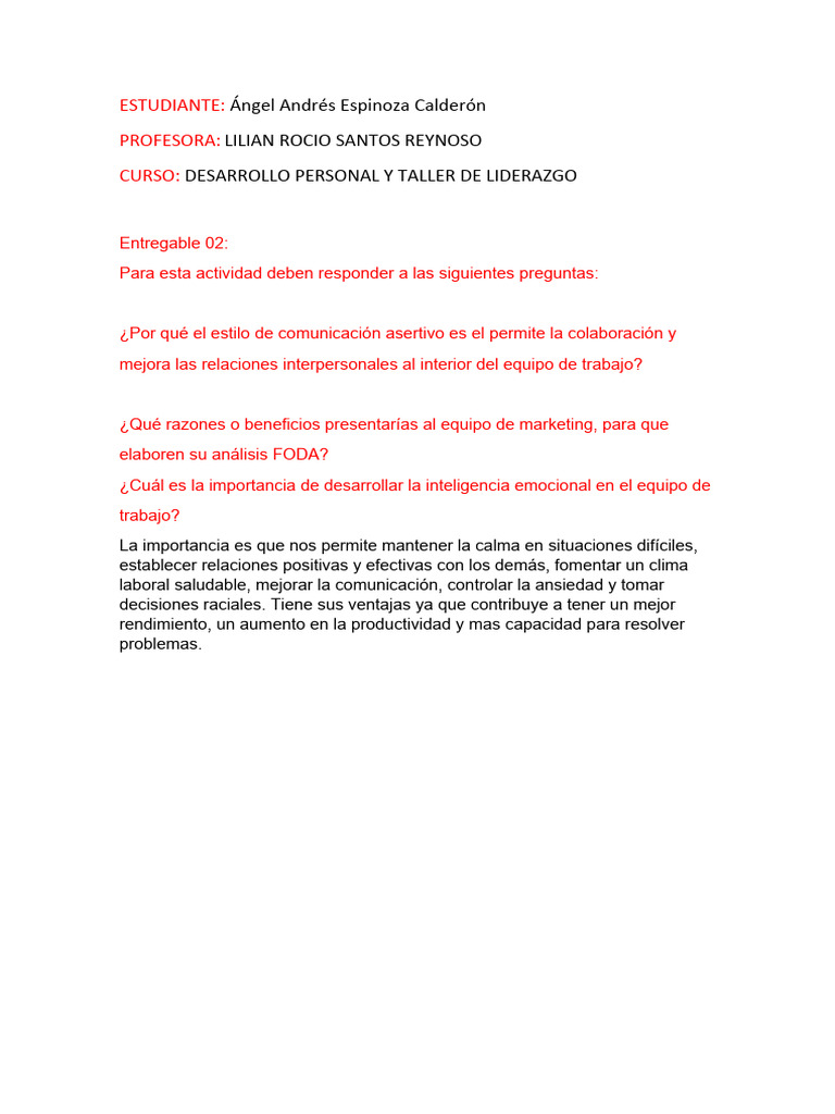 Estudiante | PDF | Crecimiento personal y profesional