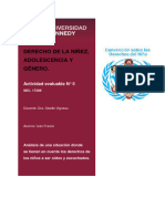 Actividad Evaluable 05 - Derecho de La Niñez, Adolescencia y Género - Iván Franco