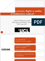 Are Socioeconomic Rights a Matter of Distributive Justice