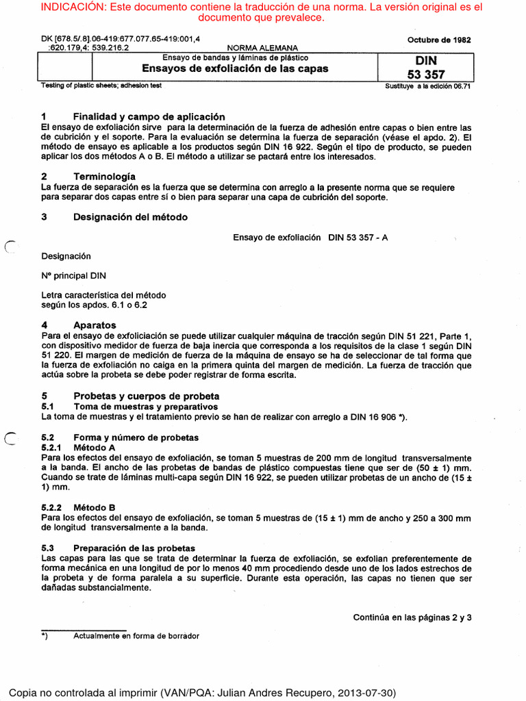 Din 53357 | PDF