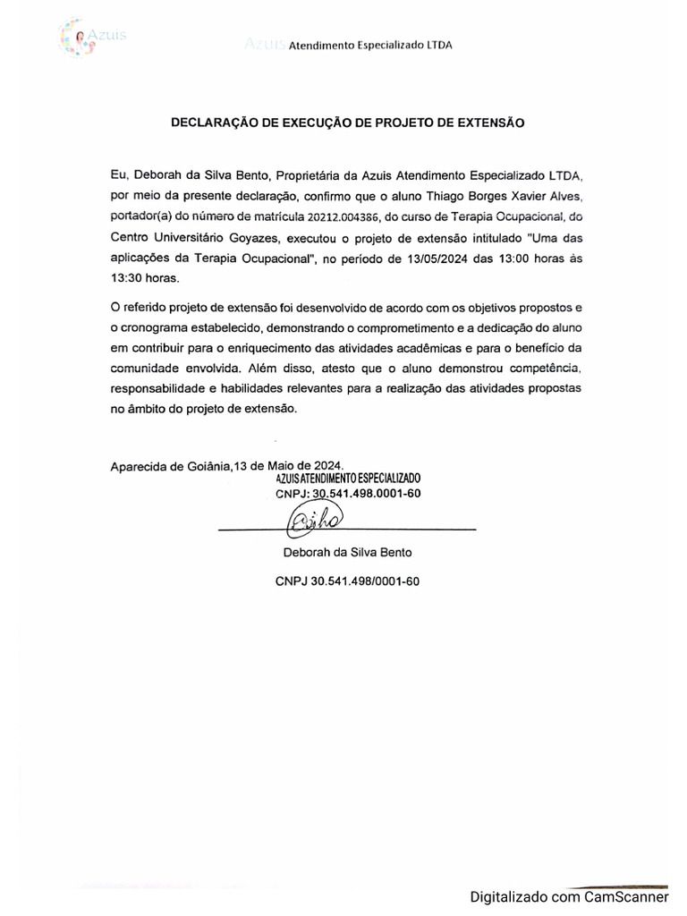 Declaração de Execução | PDF