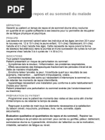 Tableau des 14 besoins de Henderson | PDF | Sommeil