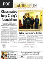 Classmates Help Craig's Foundation: Crime Continues To Decline