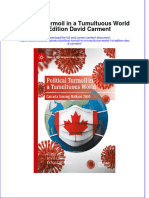 Download Political Turmoil In A Tumultuous World 1St Edition David Carment online ebook  texxtbook full chapter pdf 