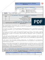 Sistemas - Inspección - Inteligente - Formato - Planificación de Proyecto Integrador - Sexto Nivel