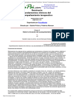 Fundamentos clínicos del acompañamiento terapéuticoclase6