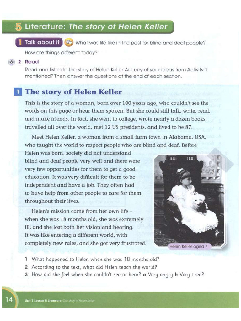 Helln Keller Story | PDF