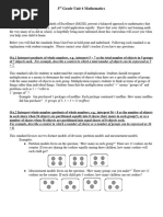 3rd Grade Unit 4 Parent Letter 16-17