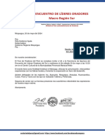 Invitación Gobernadora Regional Moquegua- Encuentro Sur 2024