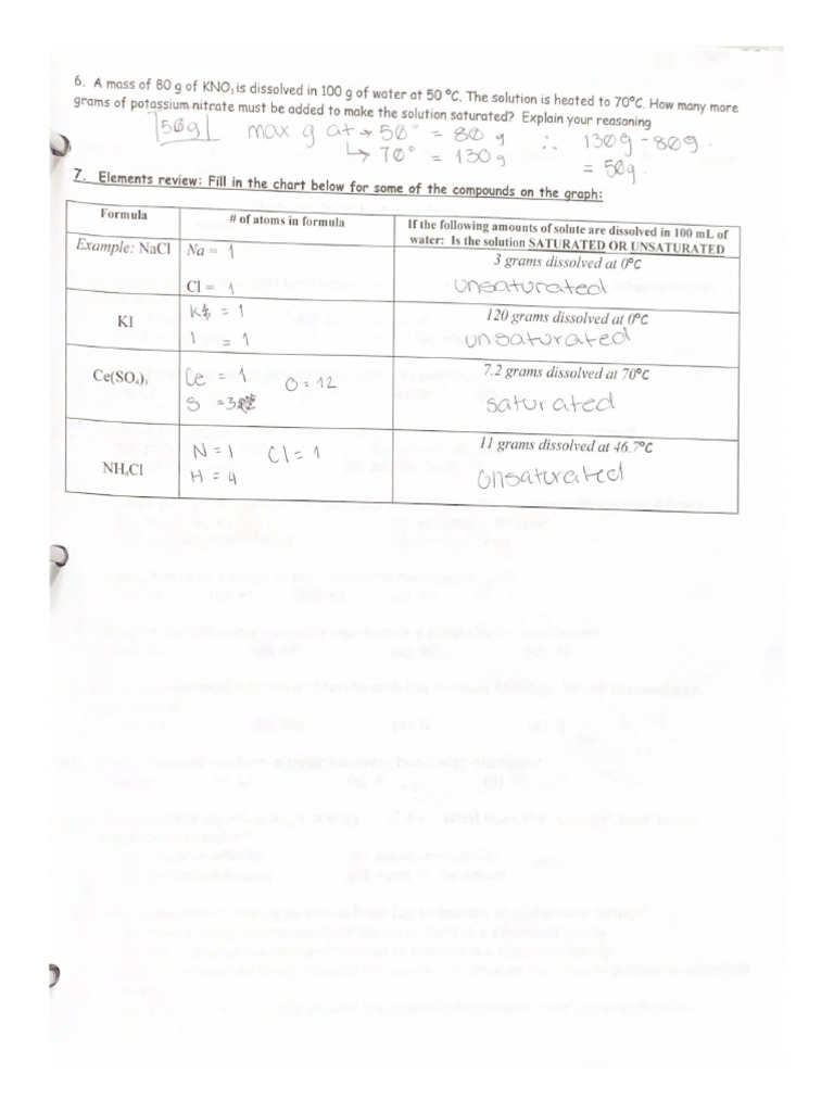 SCH3U (1) - Part22 | PDF