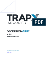 DeceptionGrid 7.2 Release Notes