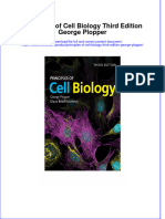 Ebook Principles of Cell Biology Third Edition George Plopper Online PDF All Chapter