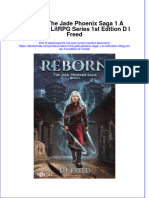 Ebook Reborn The Jade Phoenix Saga 1 A Cultivation Litrpg Series 1St Edition D I Freed Online PDF All Chapter