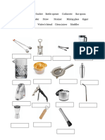 Cocktail Worksheet