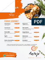 Menu Pizza