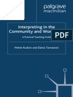 Rudvin and Tomassini - 2011 - Interpreting in The Community and Workplace