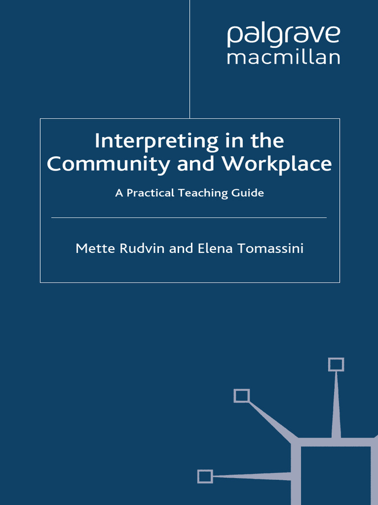 Rudvin and Tomassini - 2011 - Interpreting in The Community and Workplace |  PDF | Language Interpretation | Human Migration, image size:768x1024