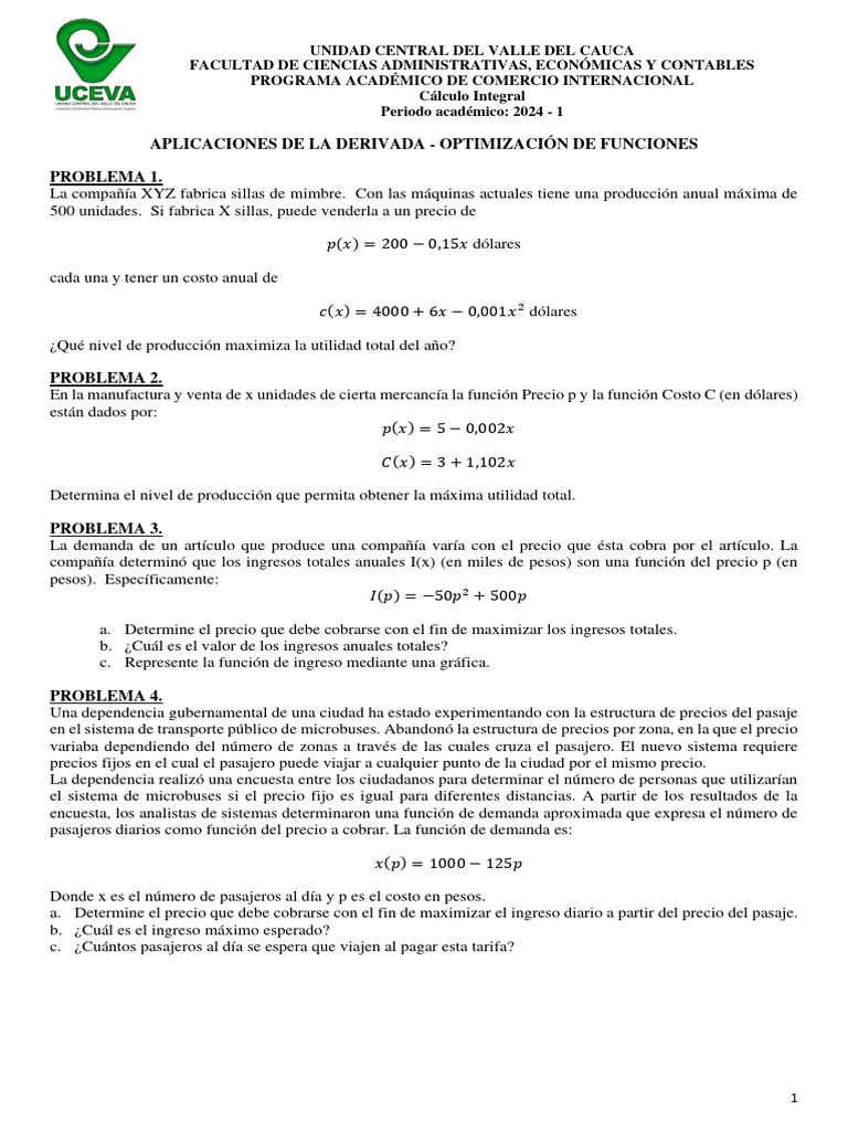 Ejercicios III Corte | PDF | Precios | El comercio internacional