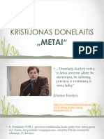 Kristijonas Donelaitis - įžang. pamoka pagal Kuolį – kopija