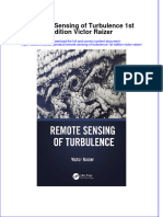Remote Sensing of Turbulence 1St Edition Victor Raizer Online Ebook Texxtbook Full Chapter PDF
