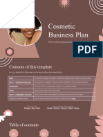 Cosmetic Business Plan by Slidesgo