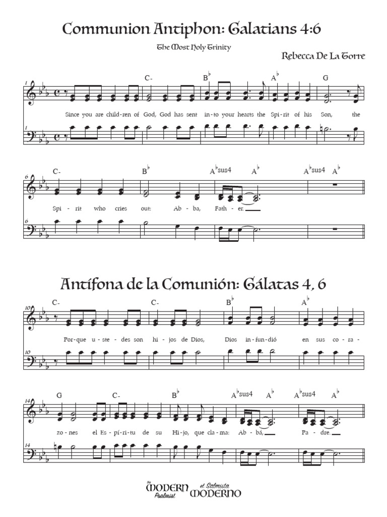 Communion antiphon trinity w verses galatians 46 pdf adoraci n