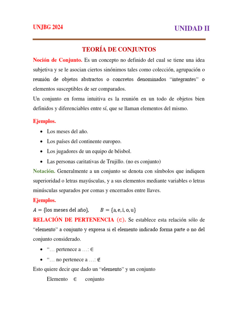 Teoría de Conjuntos para Niños | PDF | Conjunto (Matemáticas) | Entero