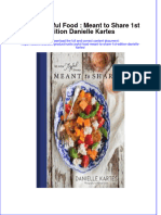 Rustic Joyful Food Meant To Share 1St Edition Danielle Kartes Online Ebook Texxtbook Full Chapter PDF