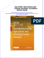Revitalizing Indian Agriculture and Boosting Farmer Incomes 1St Edition Ashok Gulati Online Ebook Texxtbook Full Chapter PDF