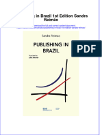 Download ebook Publishing In Brazil 1St Edition Sandra Reimao online pdf all chapter docx epub 