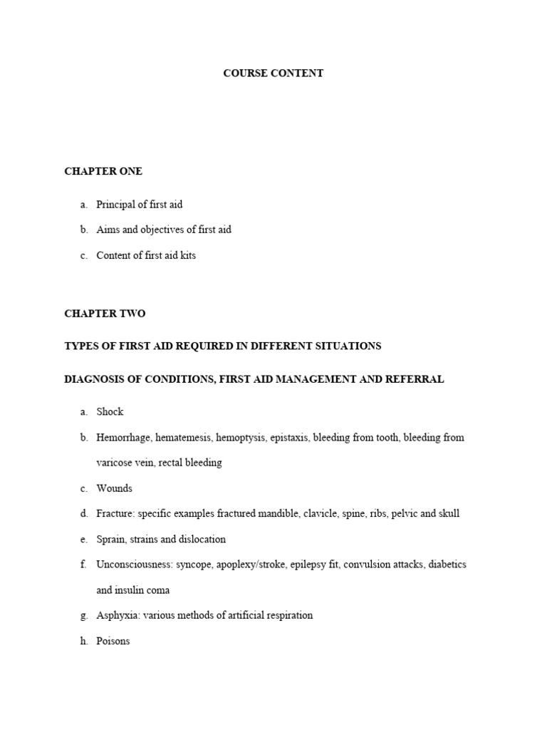 first-aid-notes-pdf-shock-circulatory-wound