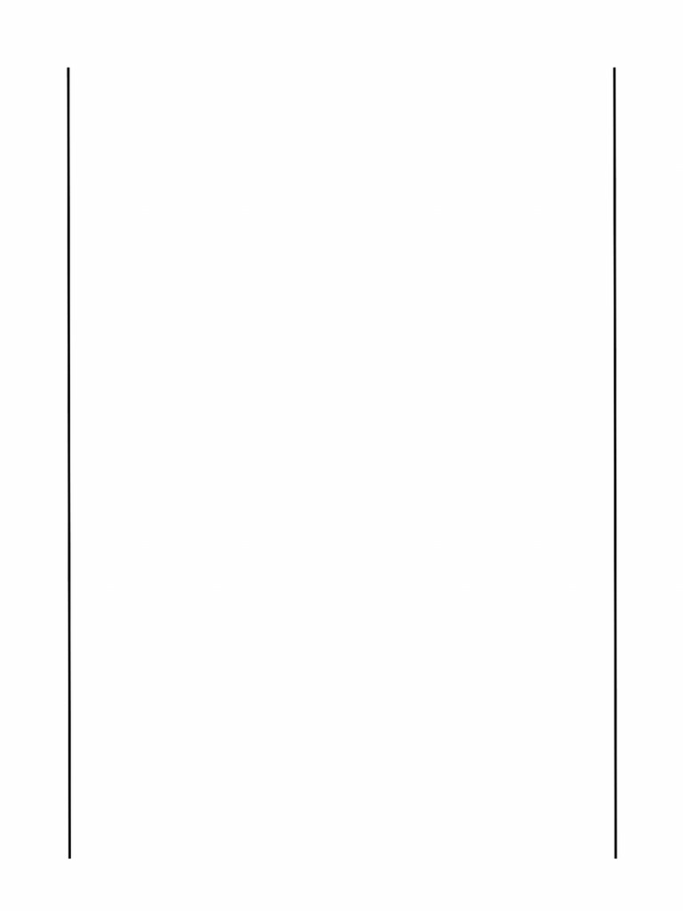 Simple Border Stationery Paper A4 Document | PDF