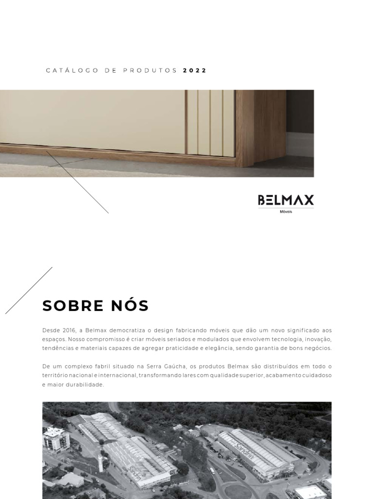 Móveis Belmax: Design e Inovação em Roupeiros | PDF