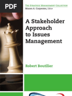 Download A Stakeholder Approach to Issues Management by Business Expert Press SN73486402 doc pdf