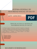 Sistema General de Seguridad Social en Salud